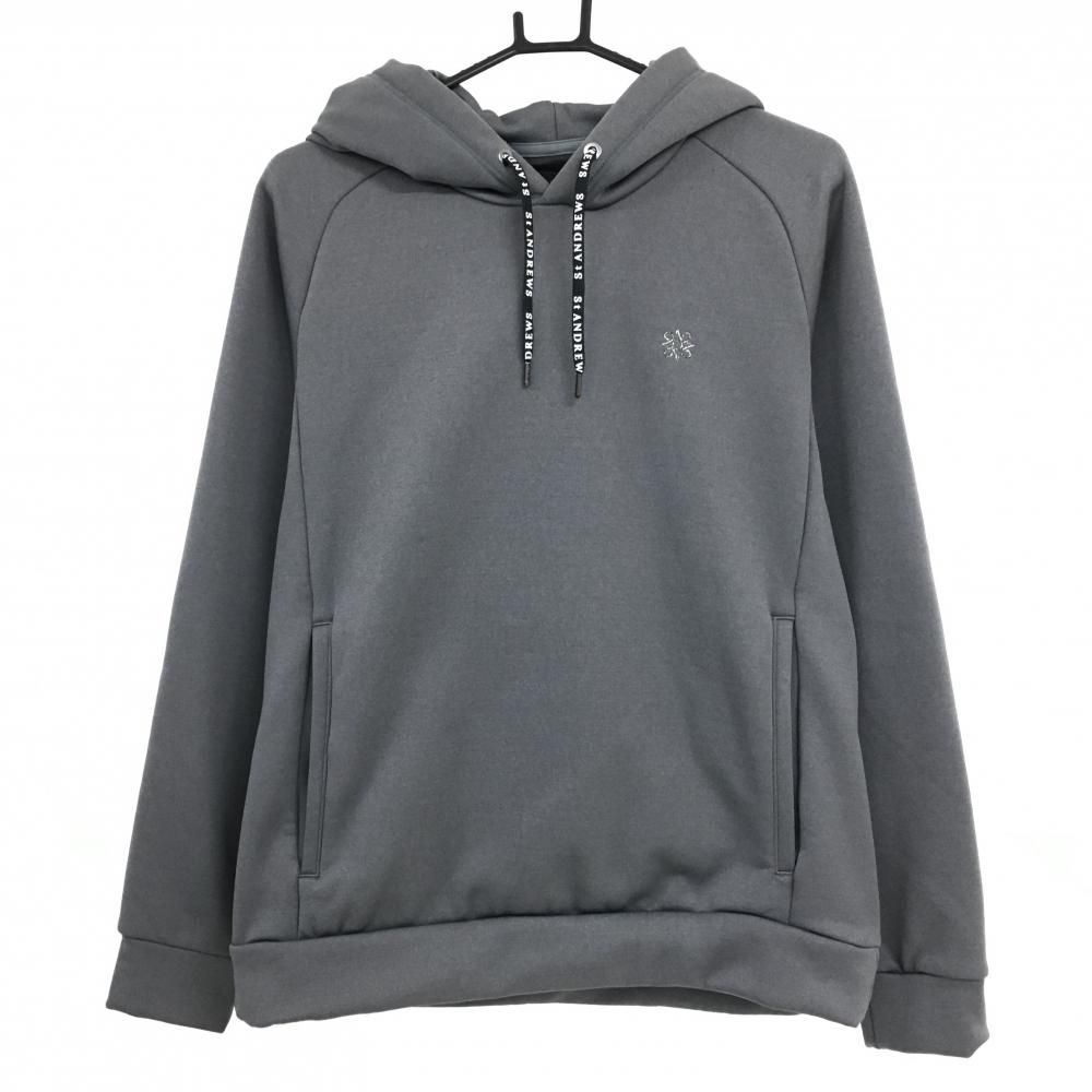 セントアンドリュース フード付きセーター M グレー セントアンドリュース フード付きセーター M グレー St ANDREWS セント