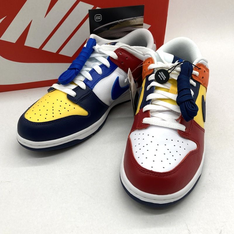 豊富な，大人気 Nike ナイキ スニーカー Dunk Low CO.JP What The Midnight Navy and Varsity Red IB2051-400 新品同様 ダンク ロー 28cm 靴 B15277◆ スニーカー