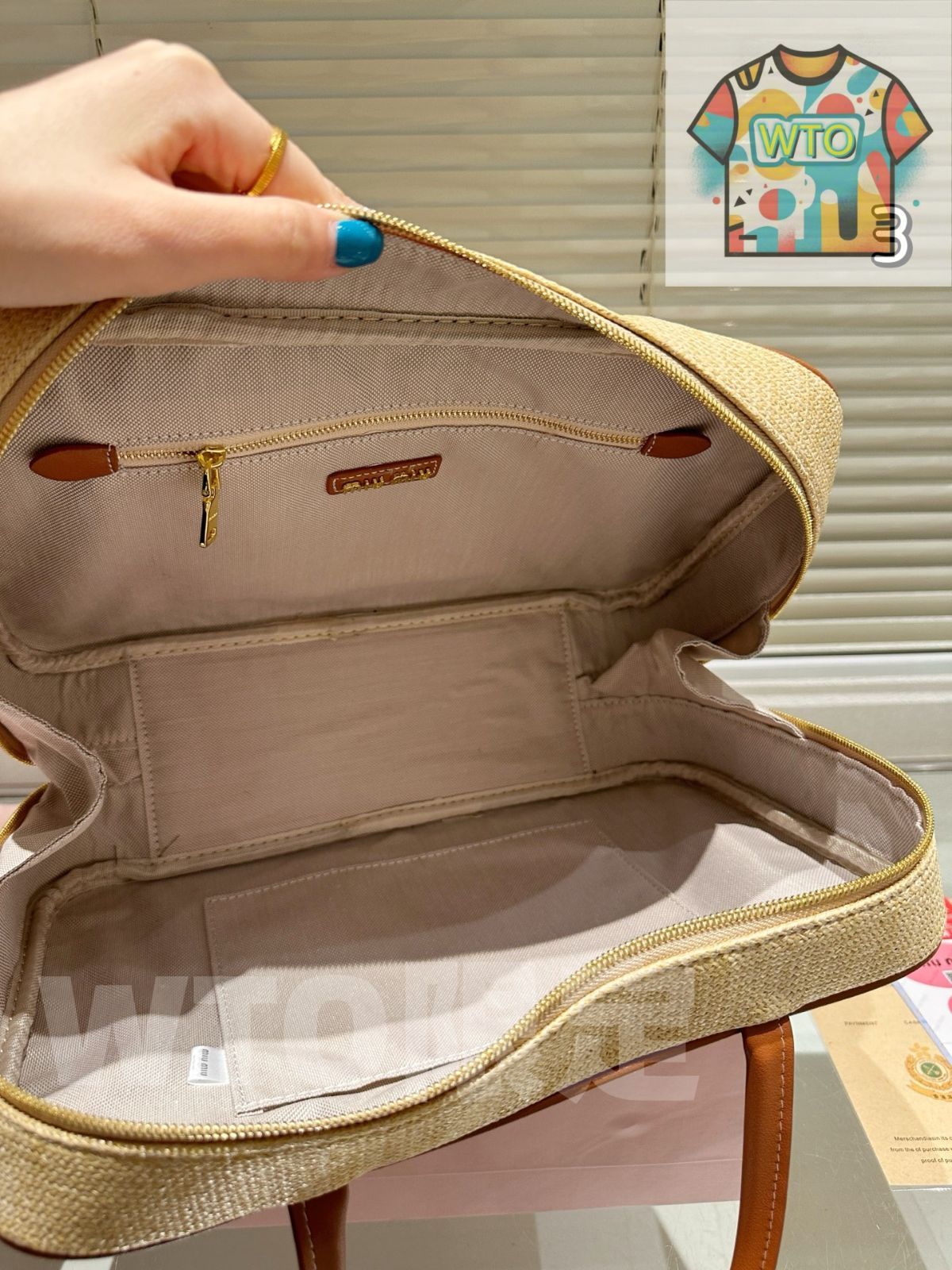 今日特価】Miu Miu Bowling Briefcase ミュウミュウ ボーリング