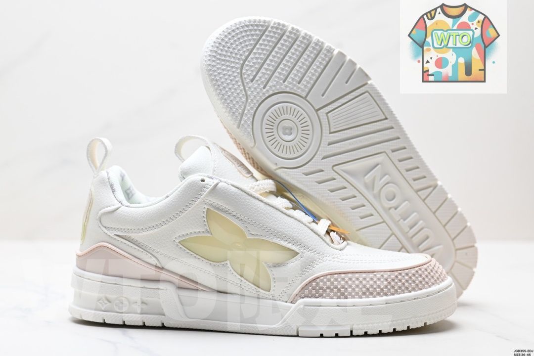 ルイヴィトン スニーカー 靴 ルイ・ヴィトン】90年代にインスパイアされたミックス素材の新作