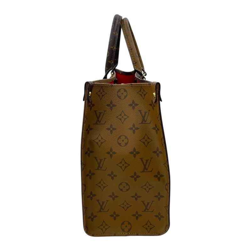 ルイ・ヴィトン LOUIS VUITTON オンザゴーMM M45321 ブラウン