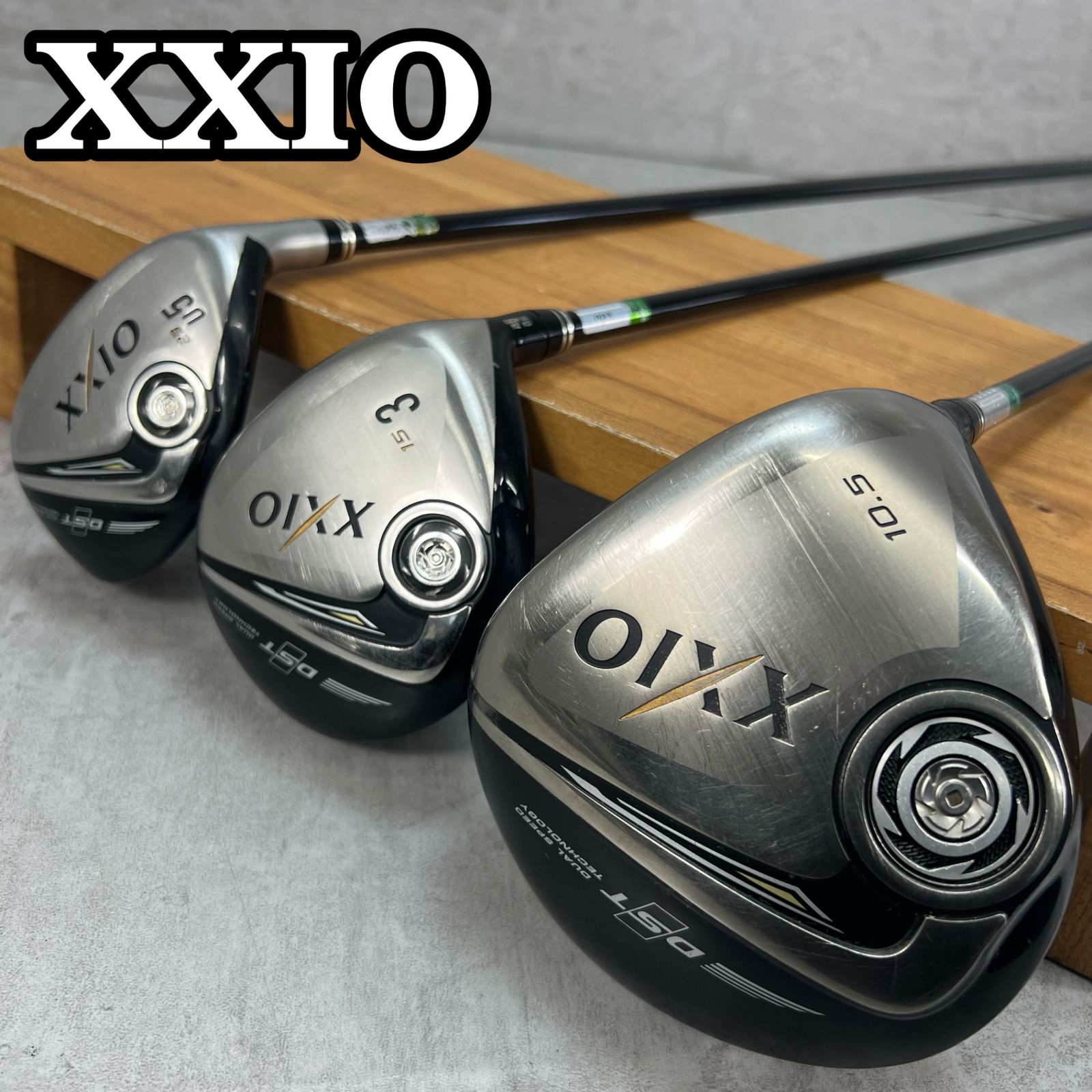 【メンズ右】ゼクシオ MP900 メンズゴルフセット 豪華セット M70829 ゼクシオ 9代目 MP900 メンズゴルフ ウッドセット 3本 SR 右利き用