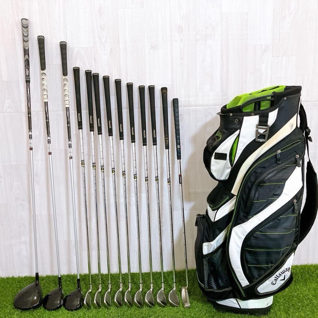 キャロウェイ E.R.C FUSION メンズ 豪華 13本セット ゴルフクラブ キャロウェイ E.R.C FUSION メンズ 豪華 13本セット ゴルフクラブ