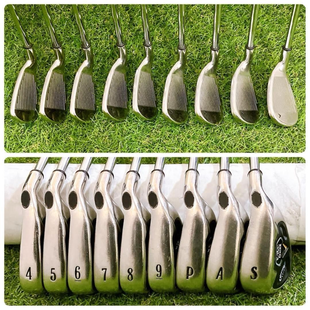 豪華13本 キャロウェイ X HOT ERC メンズゴルフセット 初心者 右 S