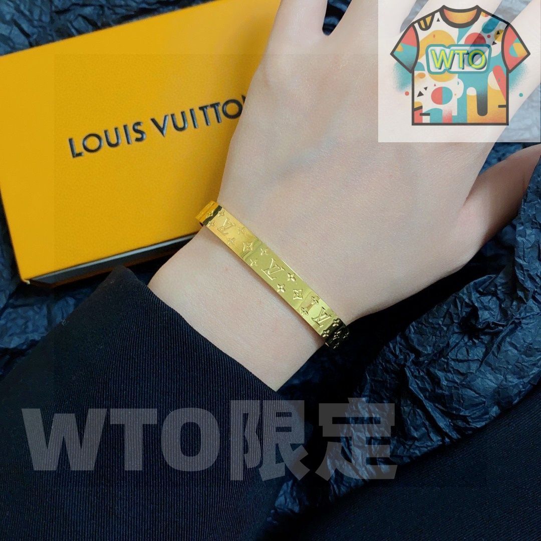 LOUIS VUITTON （ルイヴィトン）レザーブレスレット　売り切り❗️ ブレスレット・LV アイコニック その他のレザー｜ルイ・ヴィトン 公式