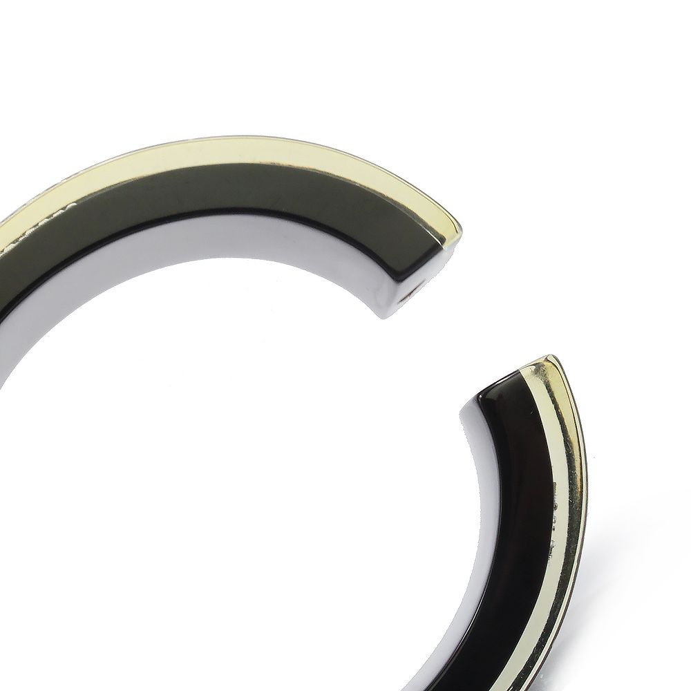 シャネル ラインストーン ココマーク バングル ブレスレット レジン