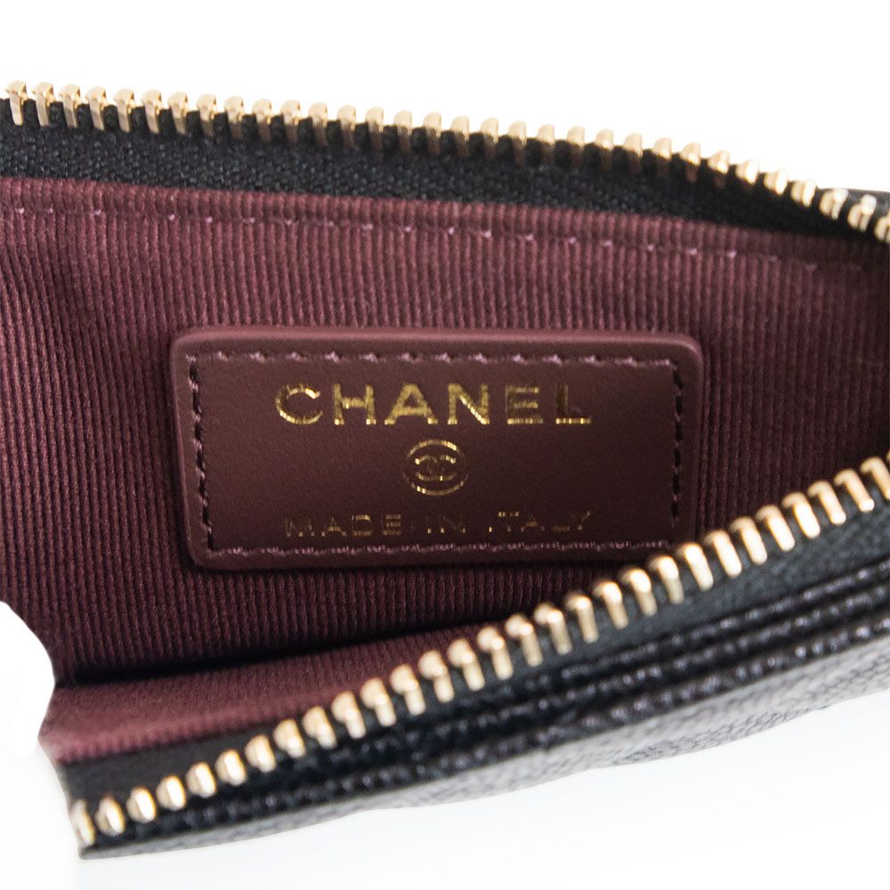 シャネル マトラッセ クラシック ジップ コインケース 小銭入れ 財布