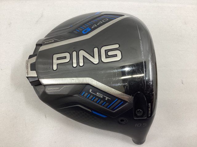 中古】ピン 【訳あり】G440 LST ドライバー/ヘッド単品 カバー＆レンチ