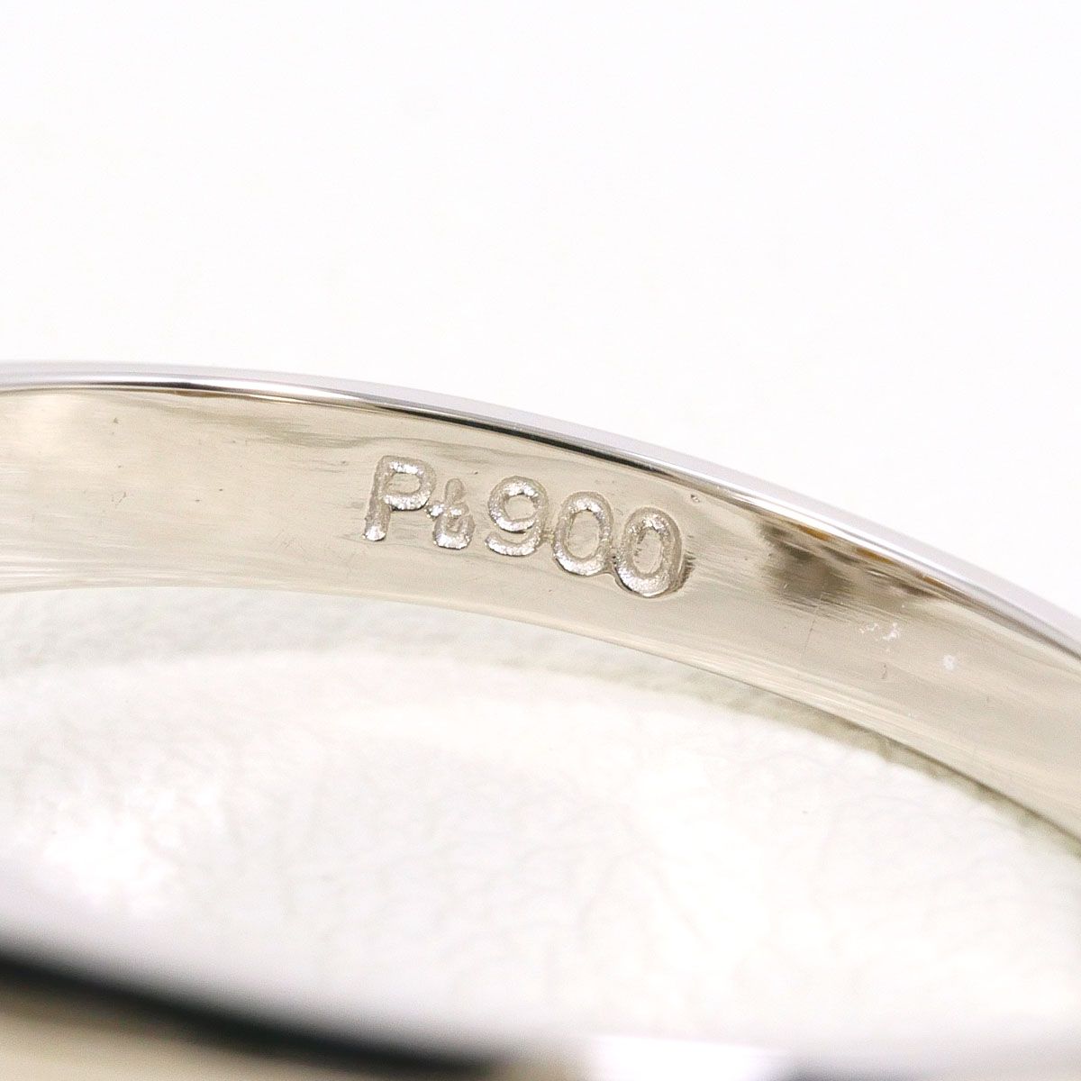 PT900/プラチナ リング・指輪 11号 パール（真珠） ダイヤモンド 0.05