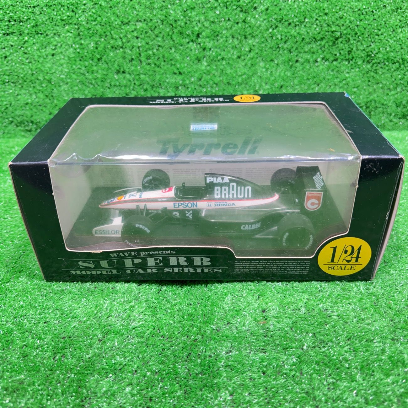 希少】WAVE 1/24 ティレル ホンダ 020 中嶋悟 1991 F1 完成品 モデル