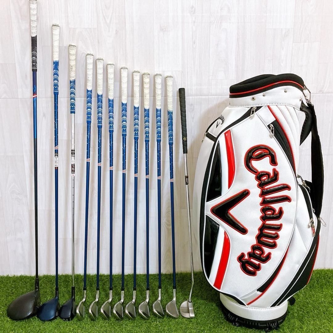 キャロウェイ XR メンズゴルフセット 12本 初心者 コースデビュー 右 S