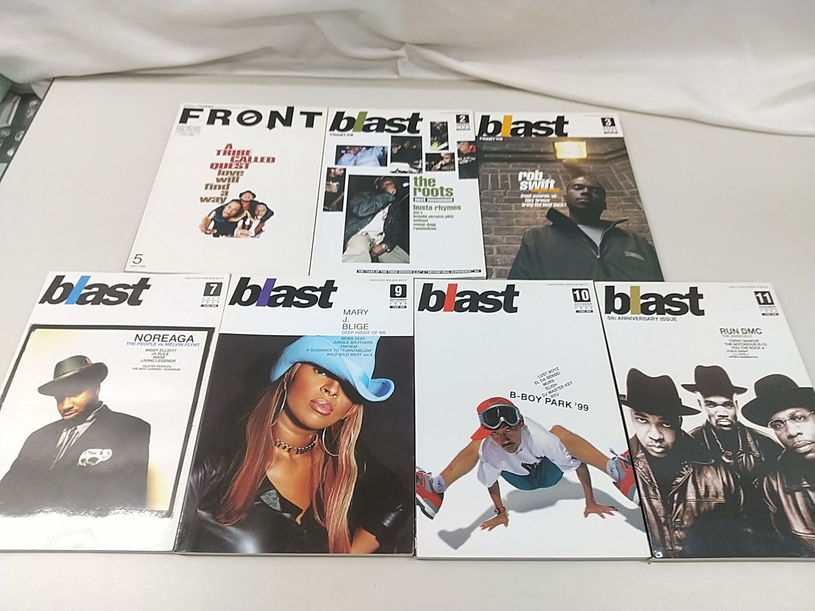 まとめ売り・バラ売り不可】blast(FRONT) 1998～2000年度 計11冊セット