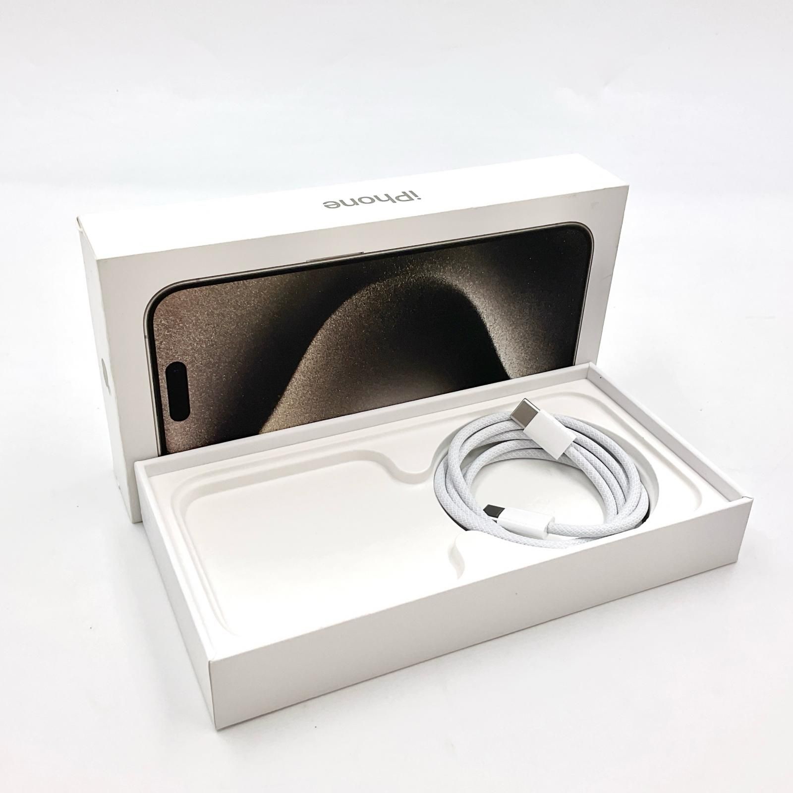 iPhone 15 Pro 512GB ナチュラルチタニウム 白ロム 美品 動作確認済 87