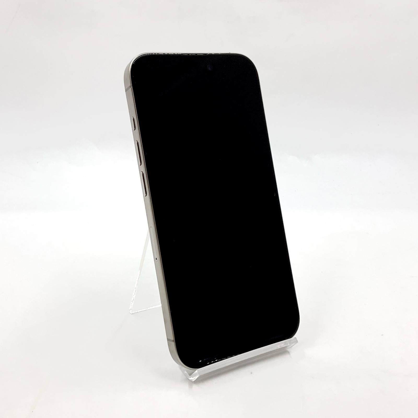 iPhone 15 Pro 512GB ナチュラルチタニウム 白ロム 美品 動作確認済 87