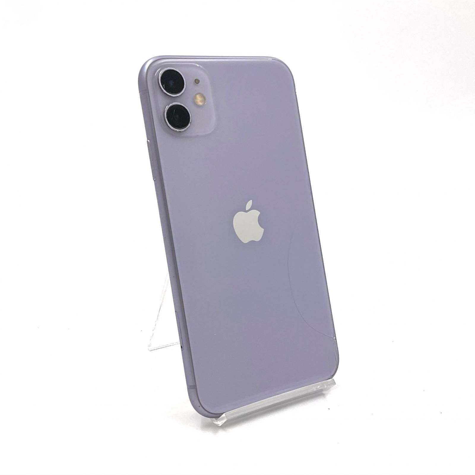 iPhone 11 64GB パープル docomo 白ロム 76%【難有】【最速発送