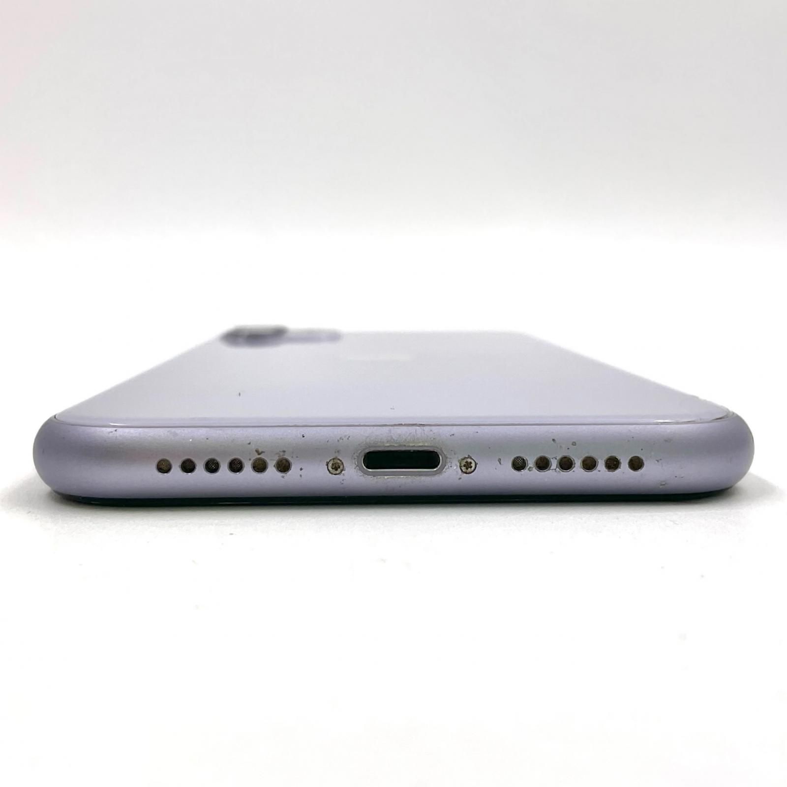 iPhone 11 64GB パープル docomo 白ロム 76%【難有】【最速発送