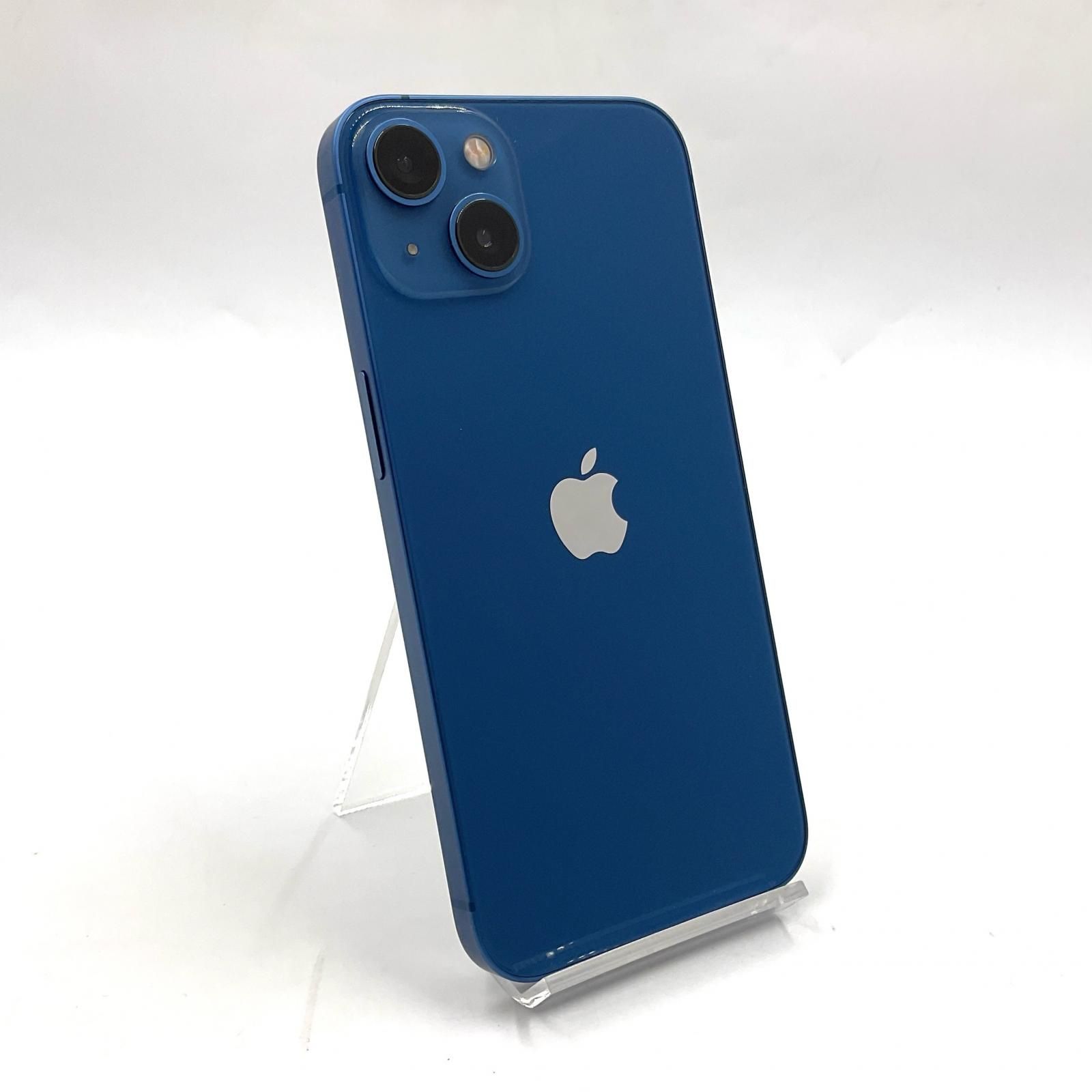 iPhone 13 128GB ブルー SIMフリー 白ロム 動作確認済 79%【全額返金
