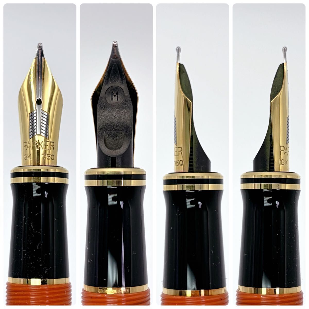 希少 PARKER パーカー 万年筆 DUOFOLD デュオフォールド 18K Mニブ