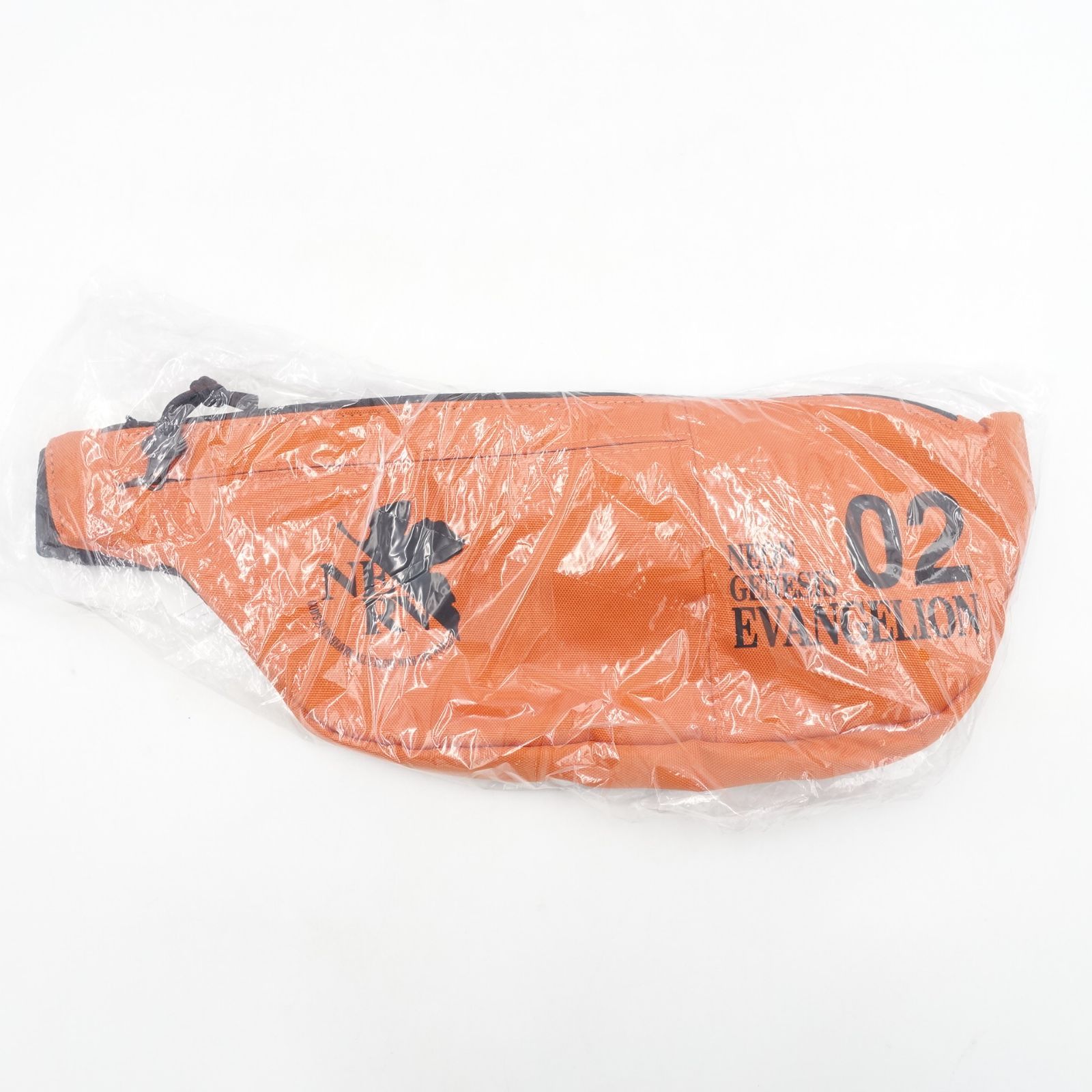 GU × EVANGELION ベルトバッグ 2種セット ブラック オレンジ ネルフ