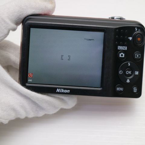 美品 COOLPIX A10 レッド 即日発送 コンデジ Nikon 本体 土日祝発送OK