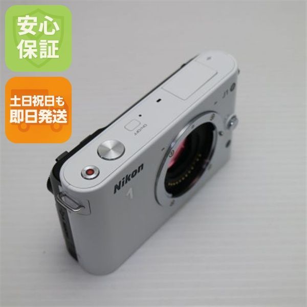 中古 Nikon 1 J1 ボディ ホワイト 即日発送 ミラーレス一眼 ニコン