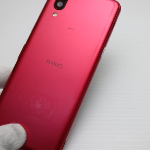 美品 au BASIO active SHG09 レッド BASIO 【SIMフリー】BASIO active SHG09 レッド au版SIMロック解除品