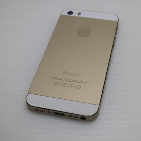 超美品 au iPhone5s 16GB ゴールド 即日発送 スマホ Apple au 本体 白