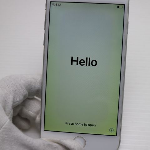 美品 au iPhone6 16GB シルバー 即日発送 スマホ Apple au 本体 白ロム