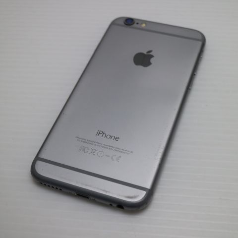 美品 DoCoMo iPhone6 16GB スペースグレイ 即日発送 スマホ Apple