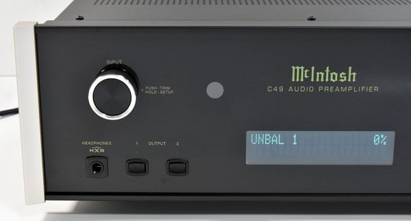 ☆リモコン付！Mcintosh マッキントッシュ C49 プリアンプ 美品