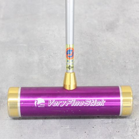 ゴルフ 【行董】マレットゴルフクラブ スワンマレット Very Fine Stick