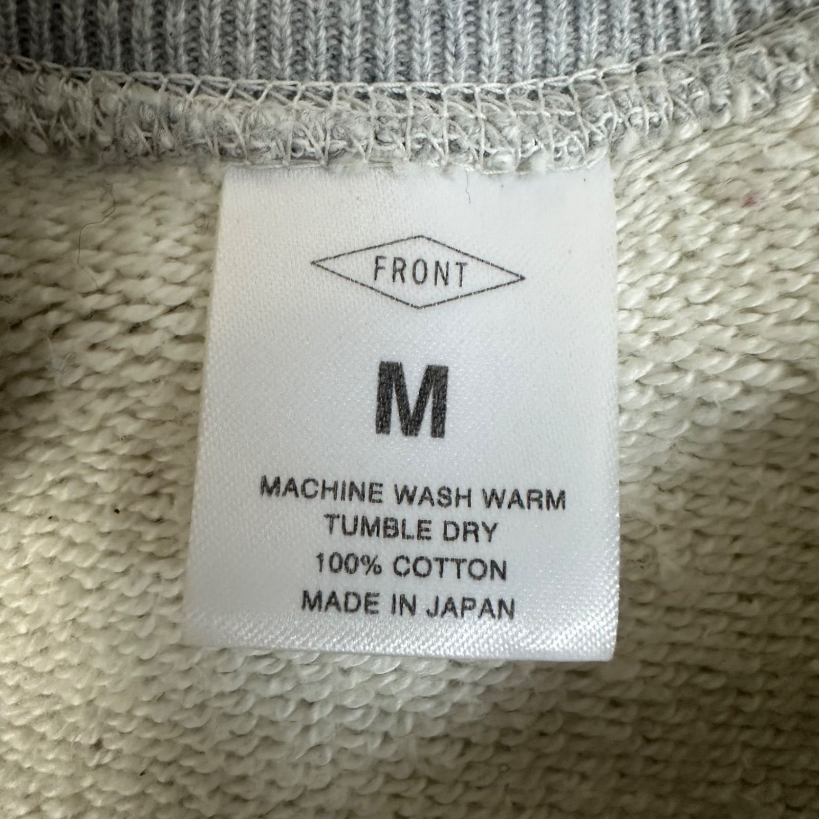 FRONT11201 Original Crew Neck Sweatshirt クルーネックスウェット 