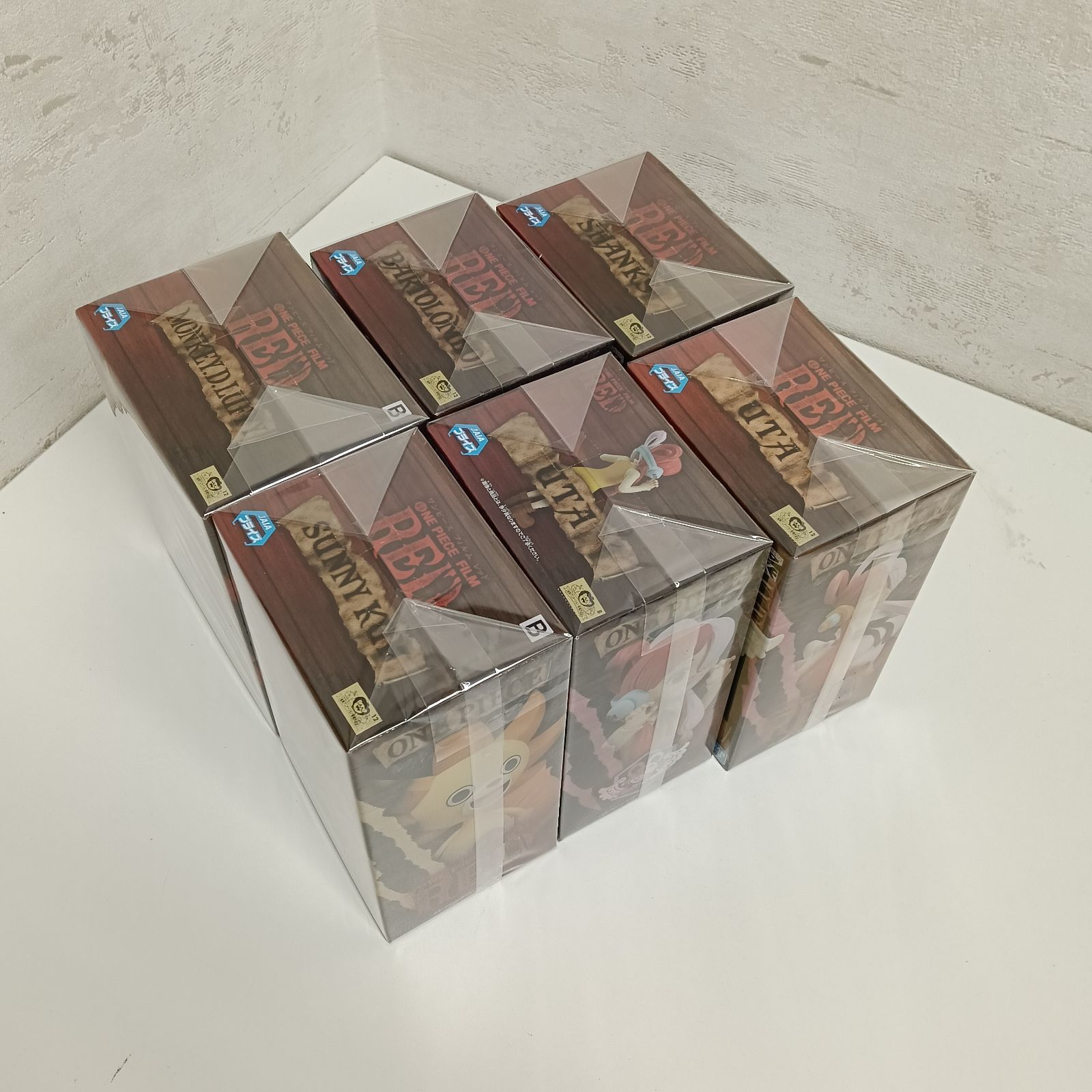 未開封】ONE PIECE FILM RED DXF～THE GRANDLINE 6体セット（ばら売り