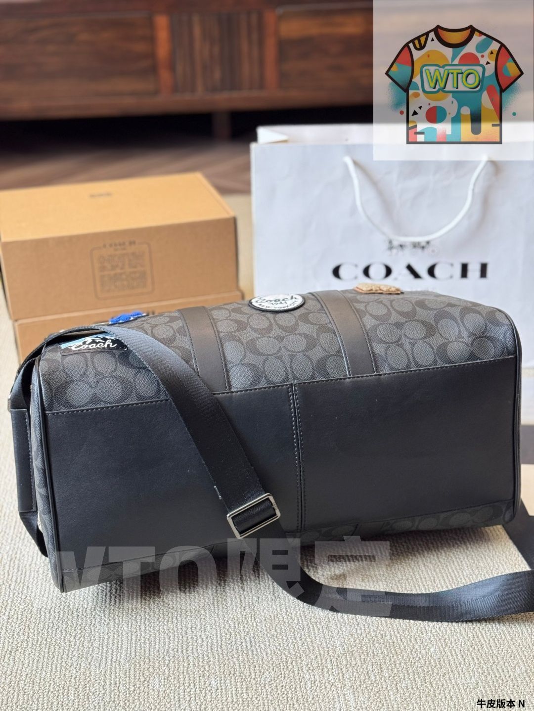 今日特価】COACH Men's Travel Bag / コーチ メンズ トラベルバッグ