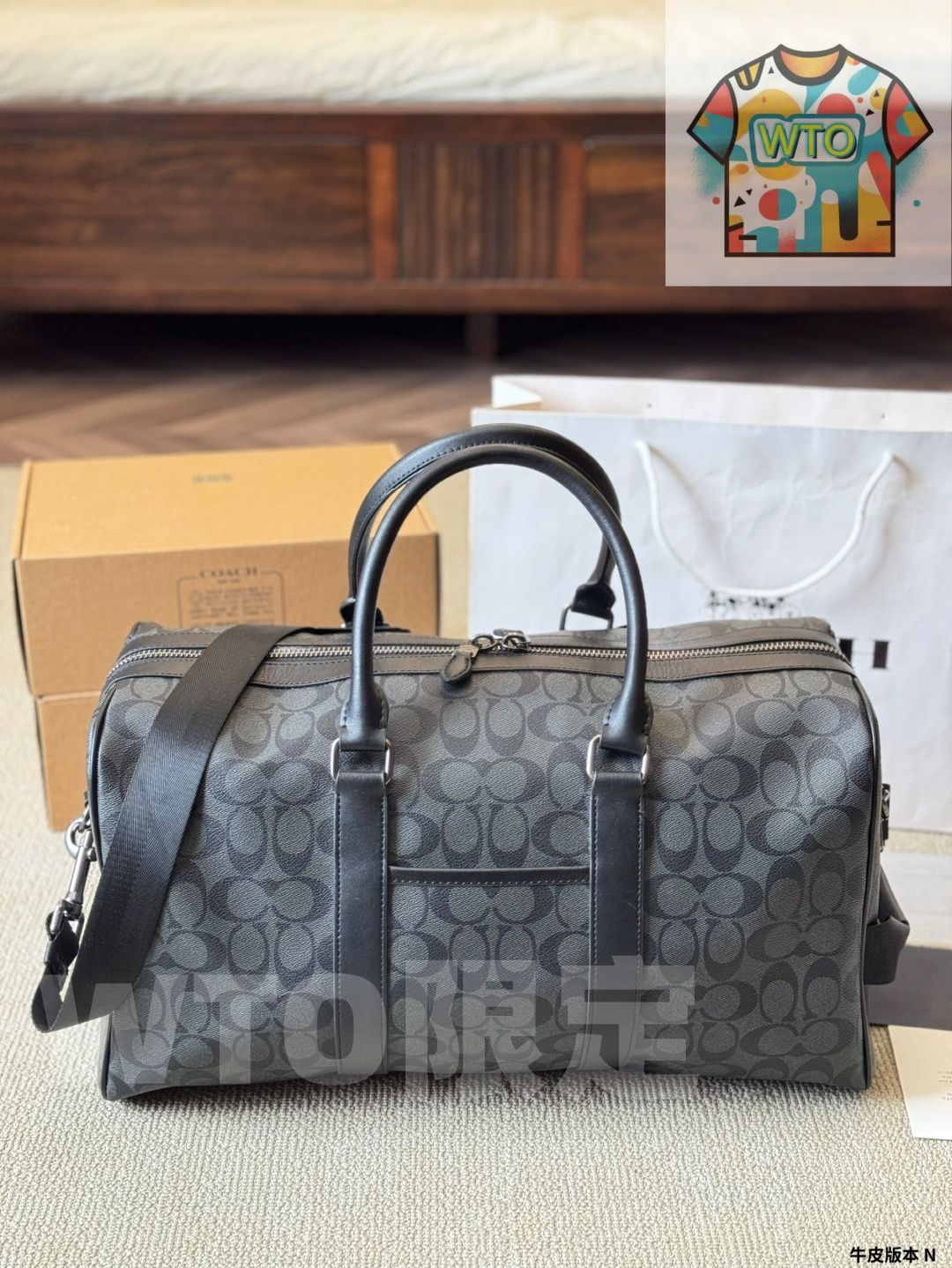 今日特価】COACH Men's Travel Bag / コーチ メンズ トラベルバッグ