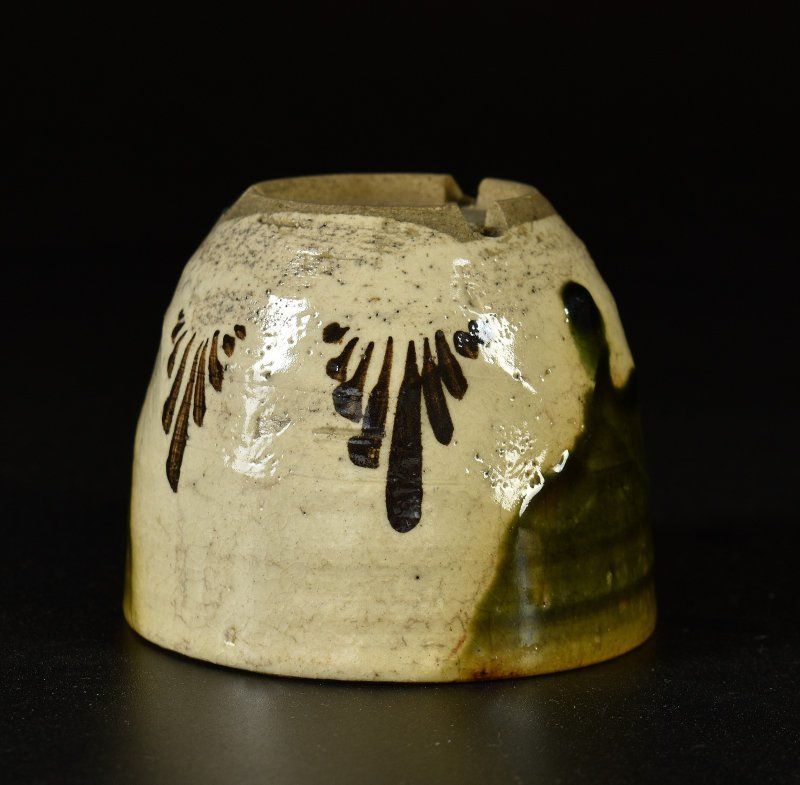 蔵A5302】織部 加藤作助 向付 小鉢 湯呑 五客 - メルカリ