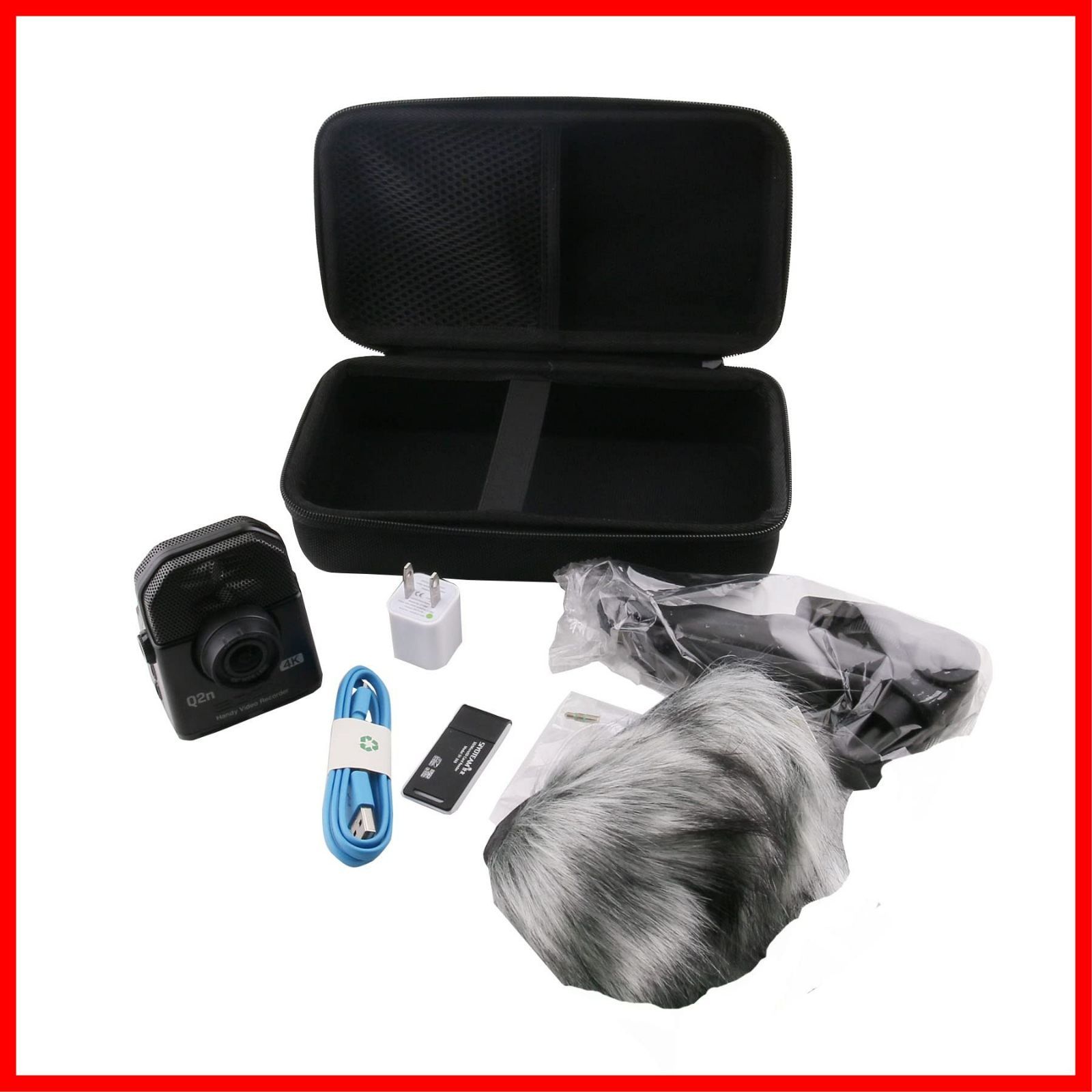 Zoom Q2n-4K ハンディビデオレコーダー + 拡張バッテリーケース ZOOM Q2n-4K バッテリー、スクリーン、ケースセット ズーム | 島村楽器