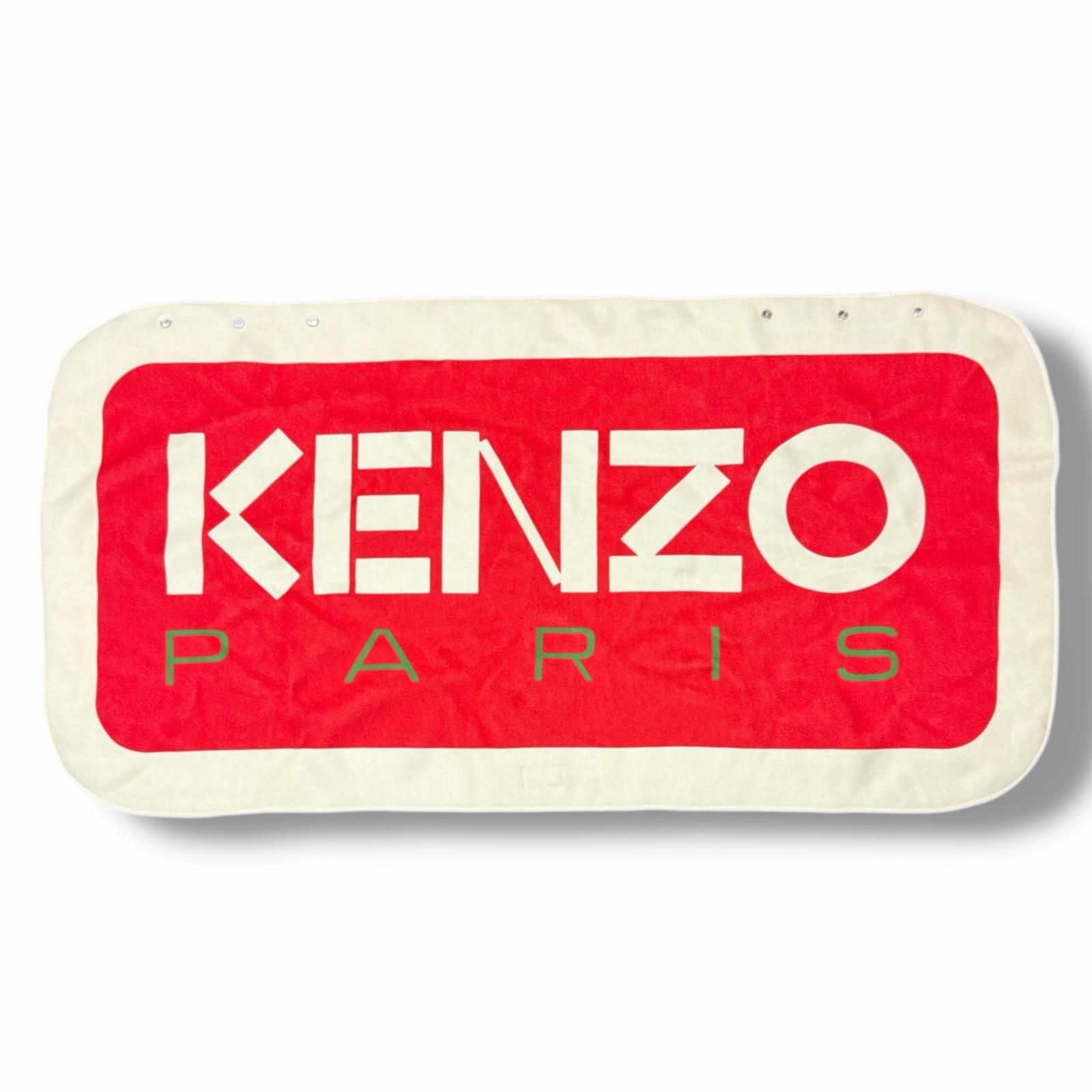 KENZO ラグマフラー ボアマフラー ケンゾー マルチカラー F （2786M）