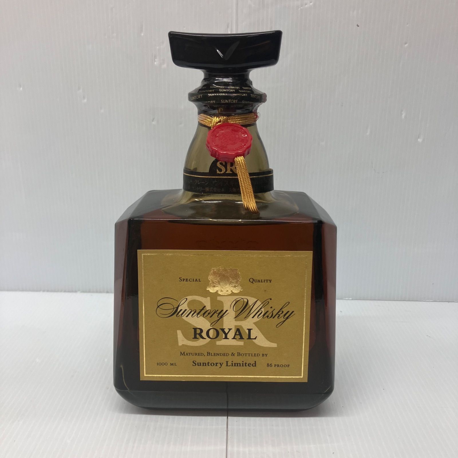 未開栓】サントリー ローヤル クイーンサイズ 1000ml 古酒 箱付 - メルカリ