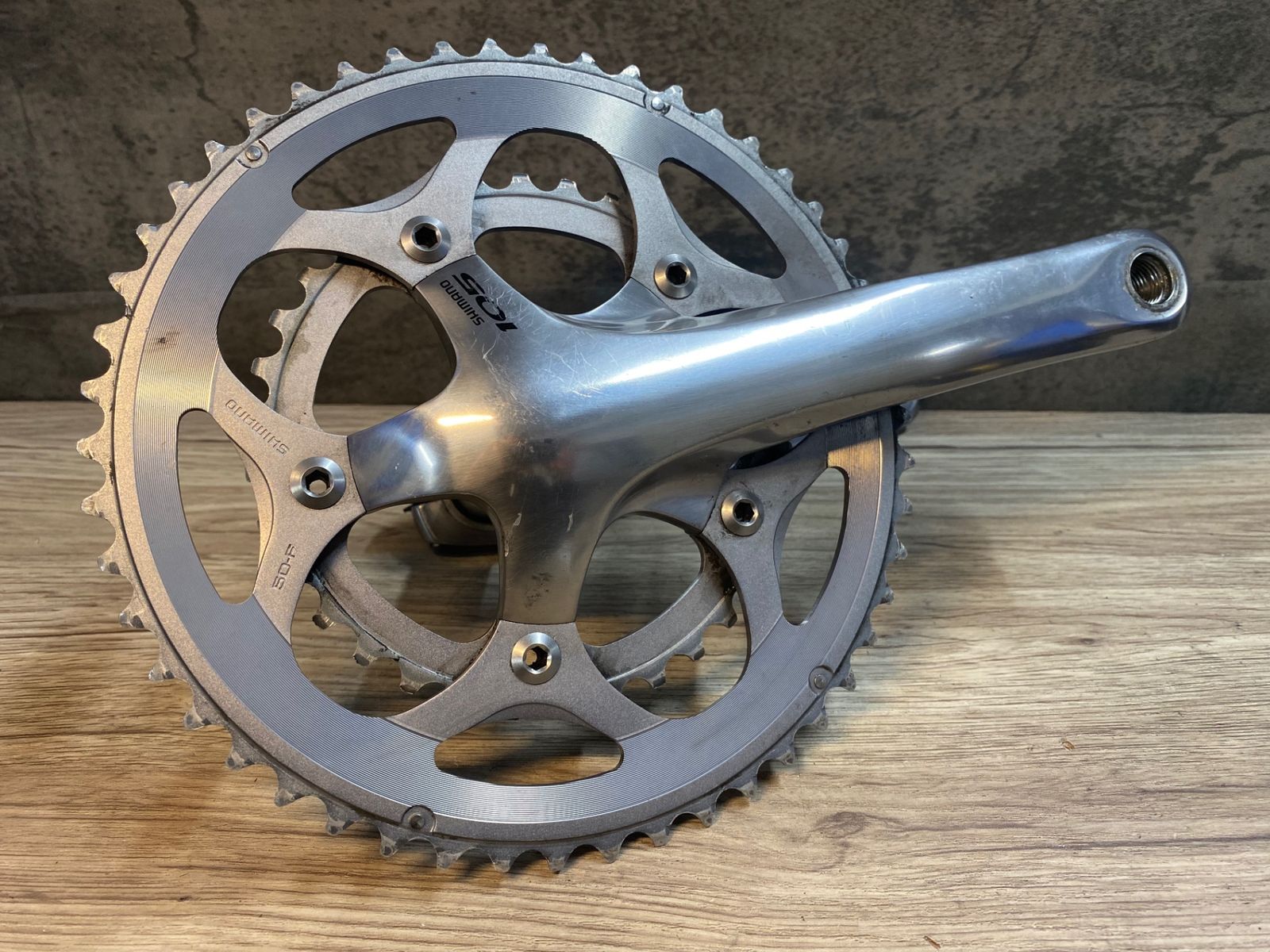 JK415 シマノ SHIMNAO 105 FC-5650 クランクセット シルバー 170mm 50