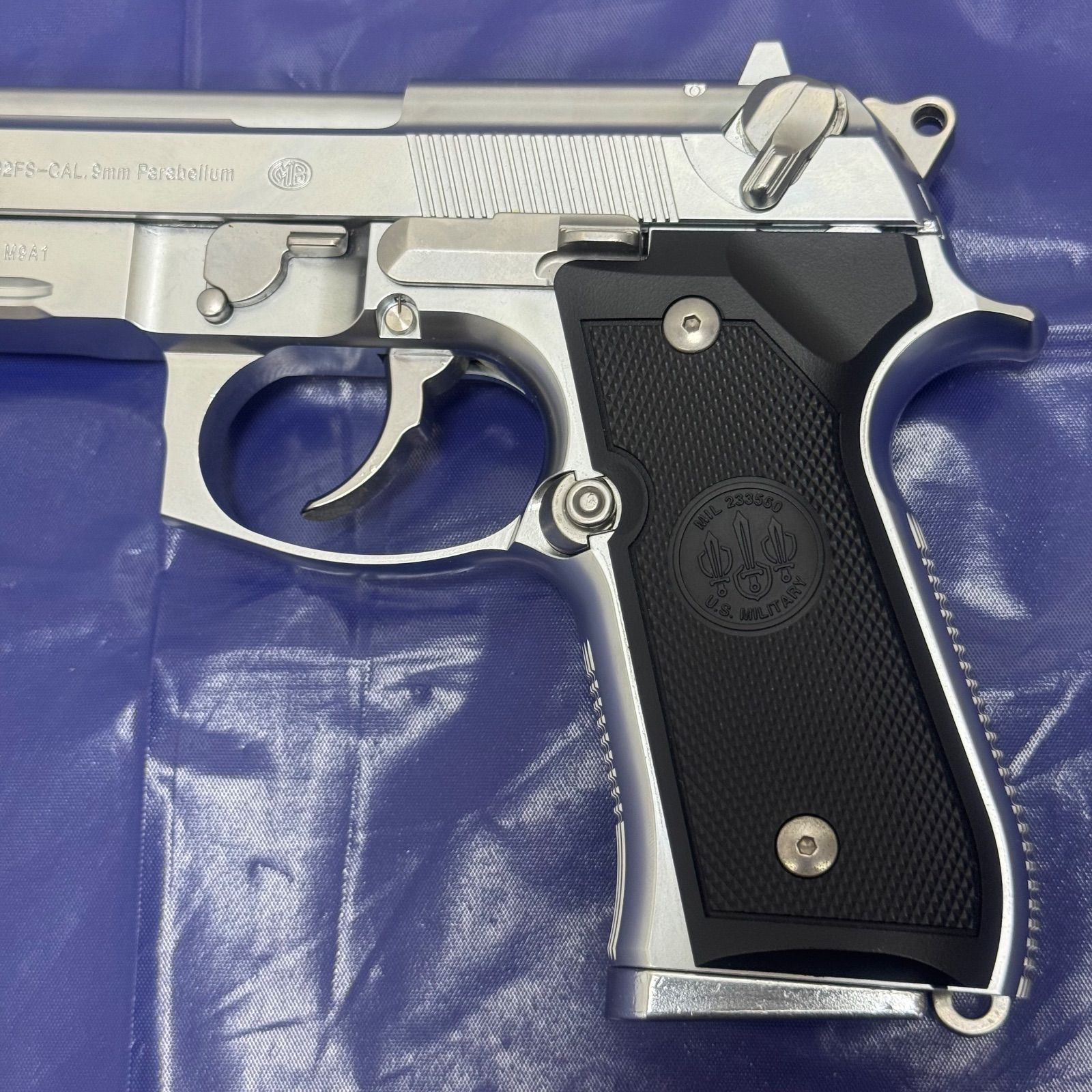 美品】東京マルイM9A1ステンレスシルバーモデル - メルカリ