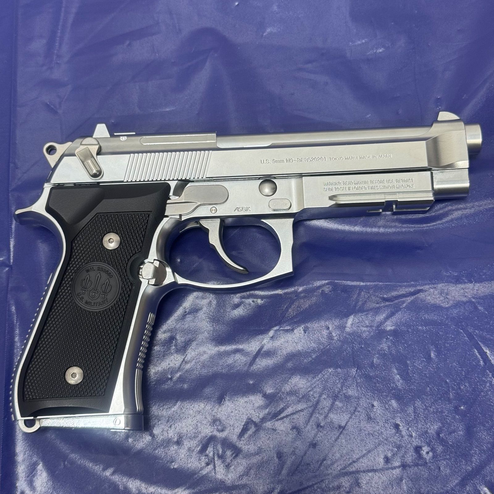 美品】東京マルイM9A1ステンレスシルバーモデル - メルカリ