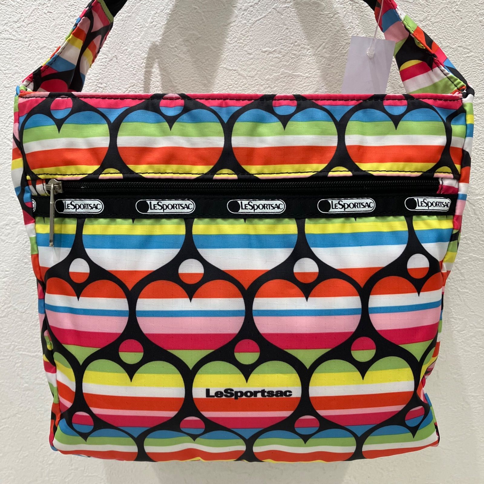 6337 LeSportsac レスポートサック トートバッグ ハンドバッグ ハート