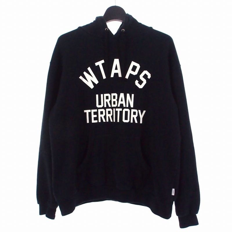 ダブルタップス WTAPS URBAN TERRITORY パーカー フーディ 2 ブラック