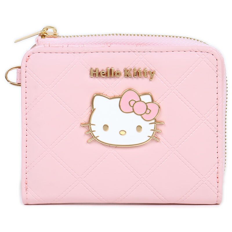 ハローキティ 財布 二つ折りウォレット ピンク おしゃれ かわいい サンリオ sanrio キャラクター