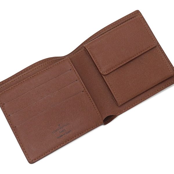 ルイヴィトン LOUIS VUITTON 二つ折り財布 ポルト ビエ カルト