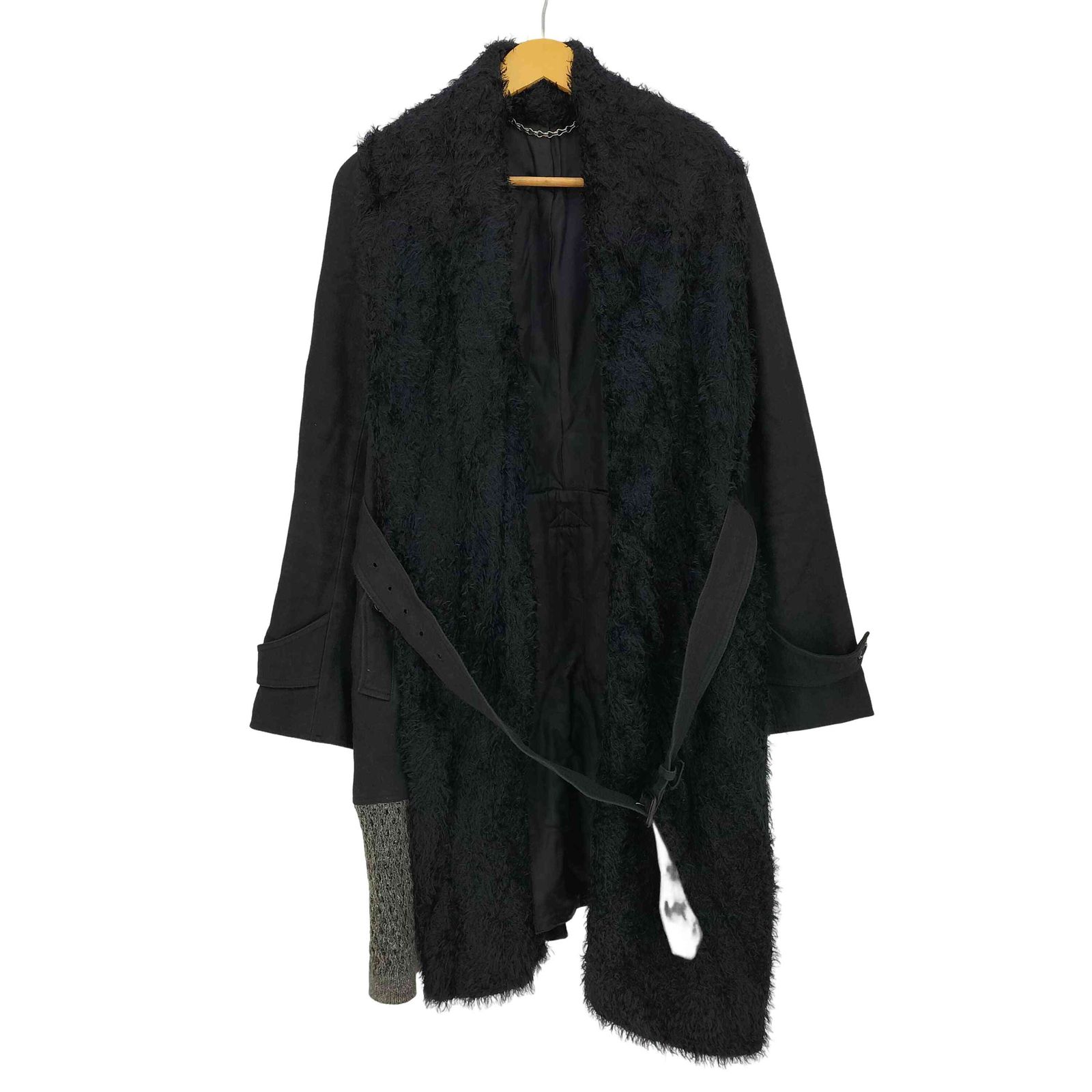 ミハラヤスヒロ MIHARA YASUHIRO ニットドッキング トレンチコート