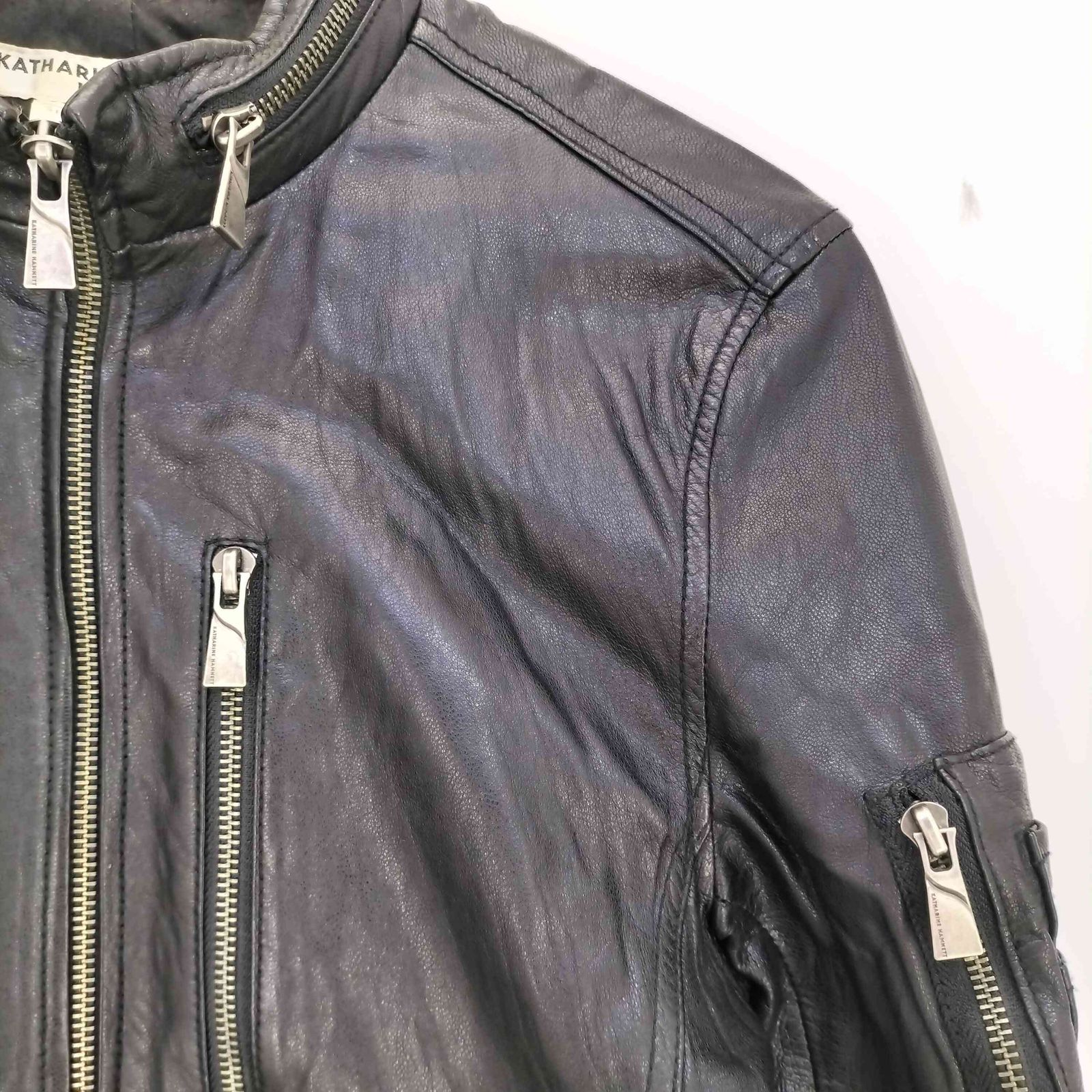 キャサリンハムネットロンドン KATHARINE HAMNETT LONDON 変形ジップ