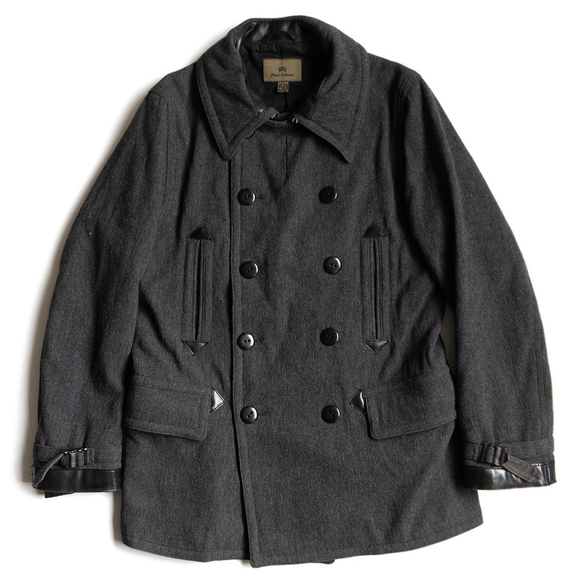 サイズ50】NIGEL CABOURN【MILITARY PEA COAT】 ナイジェルケーボン
