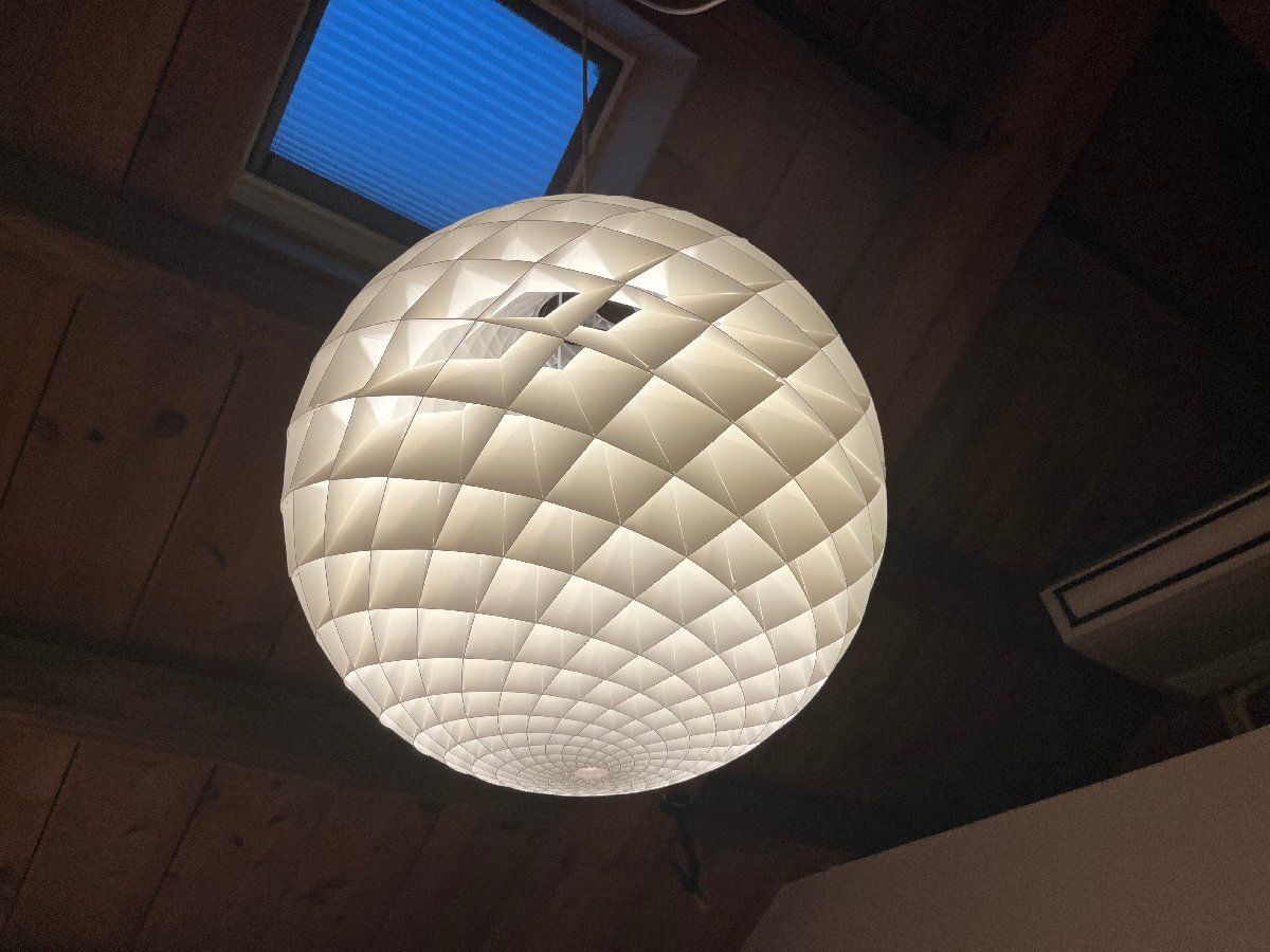 低価，正規品 ●Louis Poulsen ルイスポールセン Patera パテラ600 ペンダントライト 天井照明 北欧 デンマーク 吊り下げ 定価27.8万(貝1287) シーリングライト